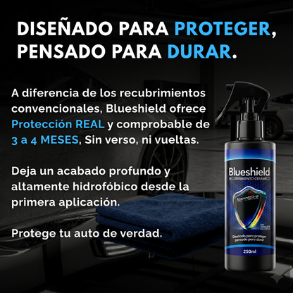 BLUESHIELD™ Recubrimiento Cerámico de Protección TOTAL