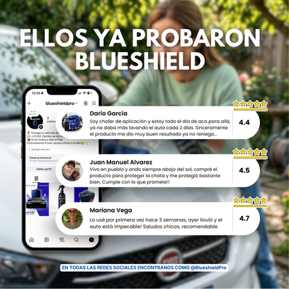 BLUESHIELD™ Recubrimiento Cerámico de Protección TOTAL