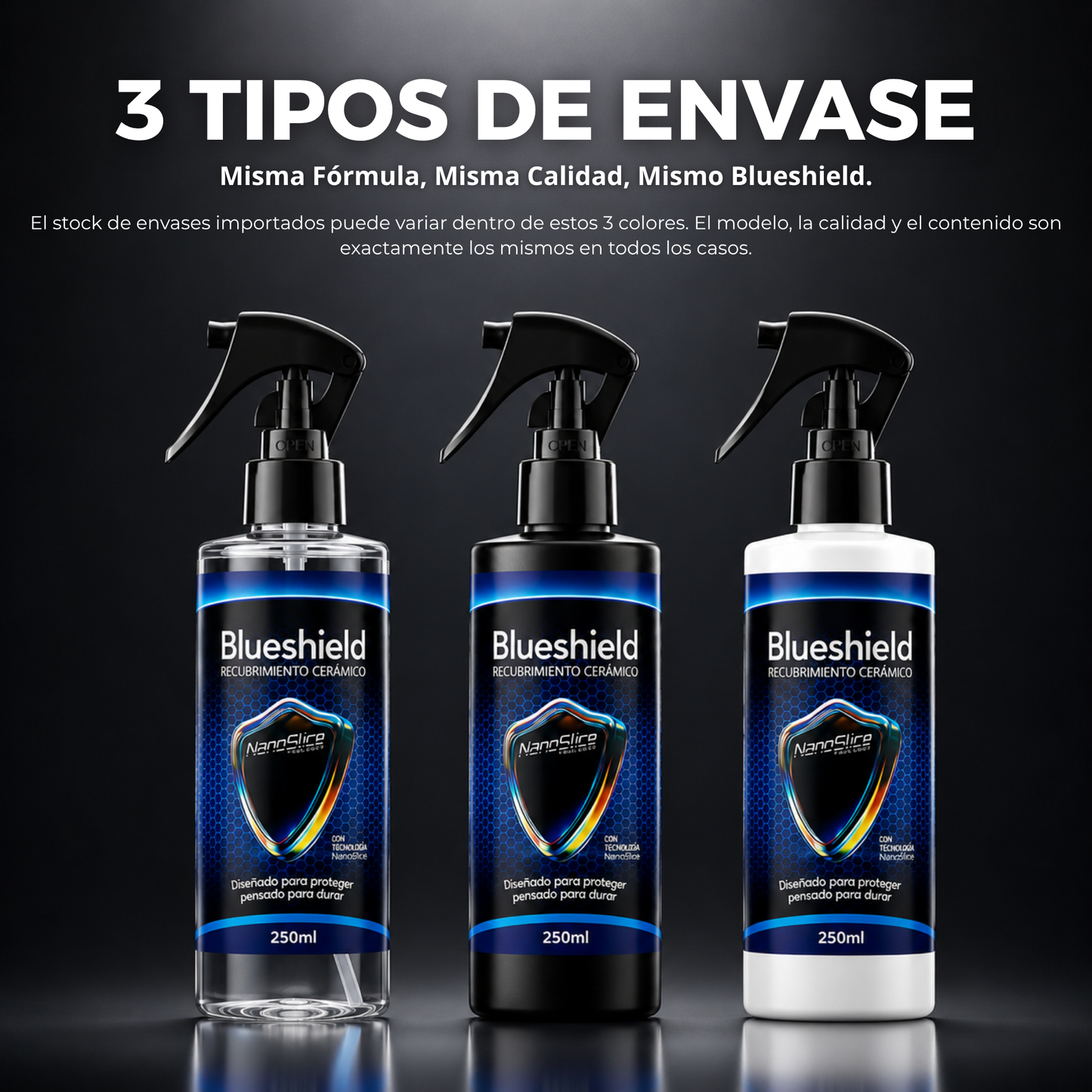 BLUESHIELD™ Recubrimiento Cerámico de Protección TOTAL
